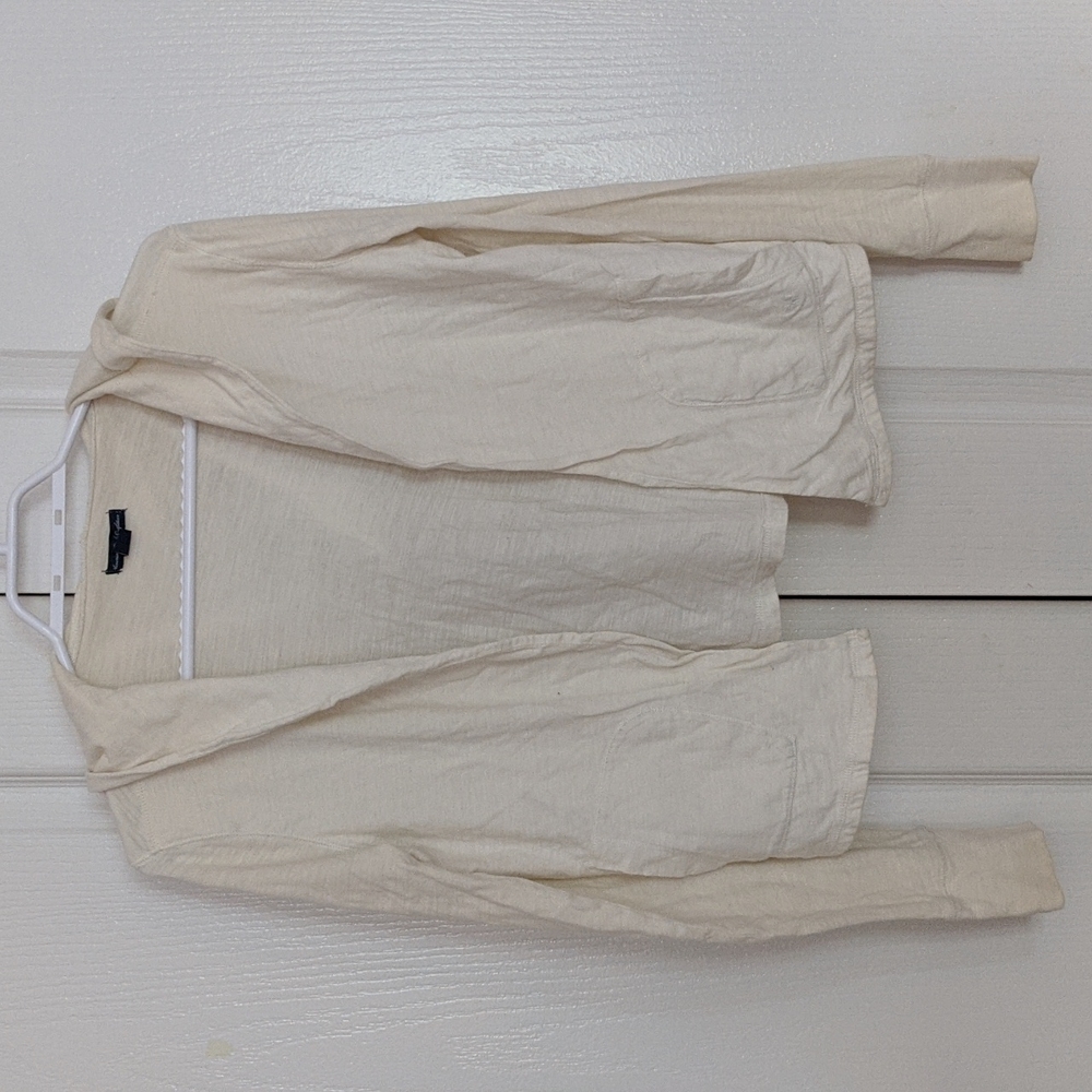 Cream Cotton Cardigan